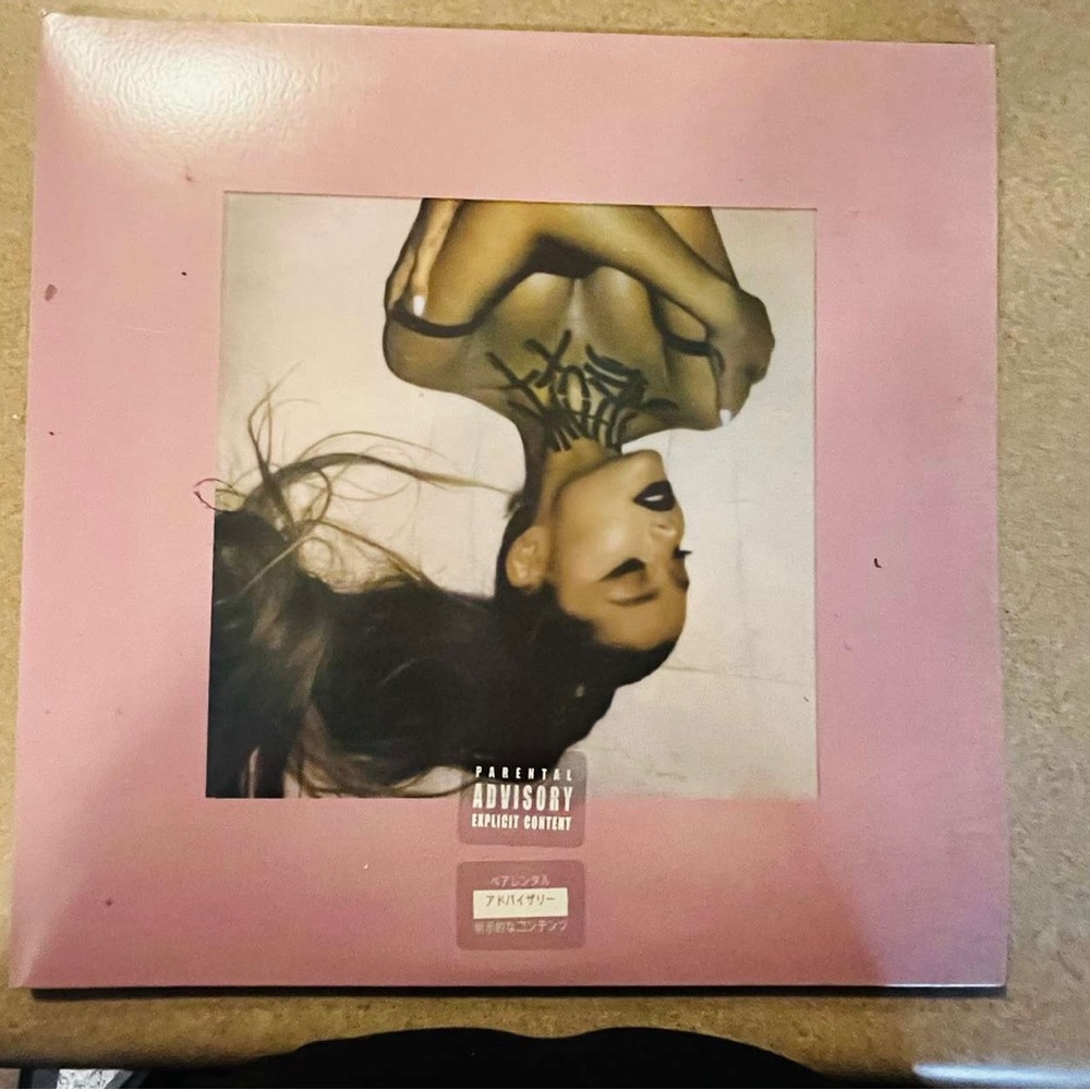Ariana grande Thank you next Clear vinyl